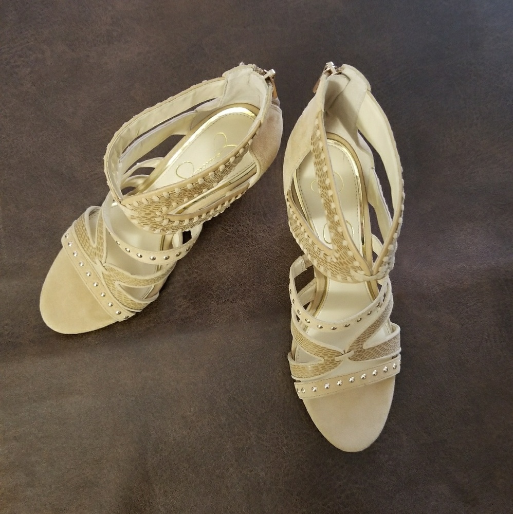 Jessica Simpson wedge heels